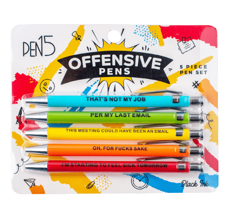 Offensive Colored Pencils