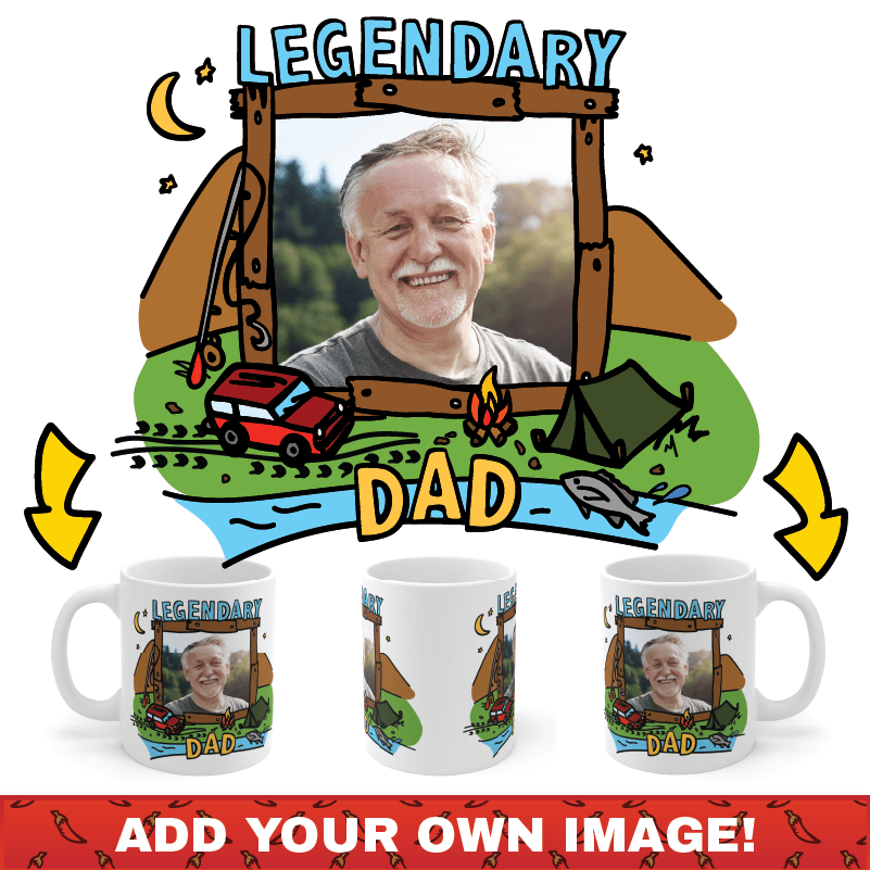 Dad's Greatest Catch 🎣- Personalised Coffee Mug