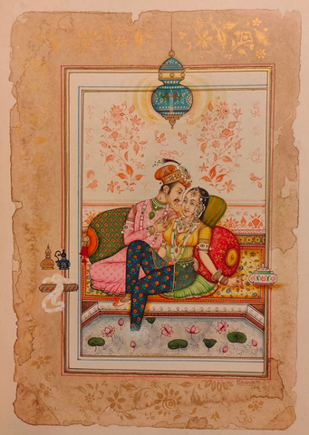 Mughal Love Scene