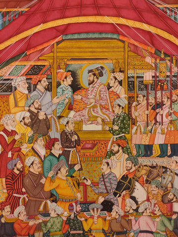 Mughal Miniature Painting of India
