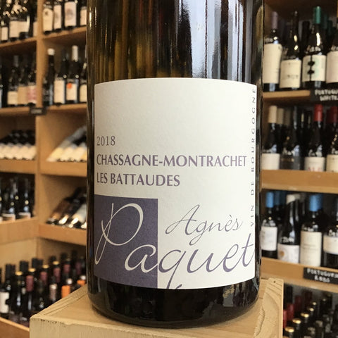 CHASSAGNE MONTRACHET LES BATTAUDES, DOMAINE AGNES PAQUET 2018