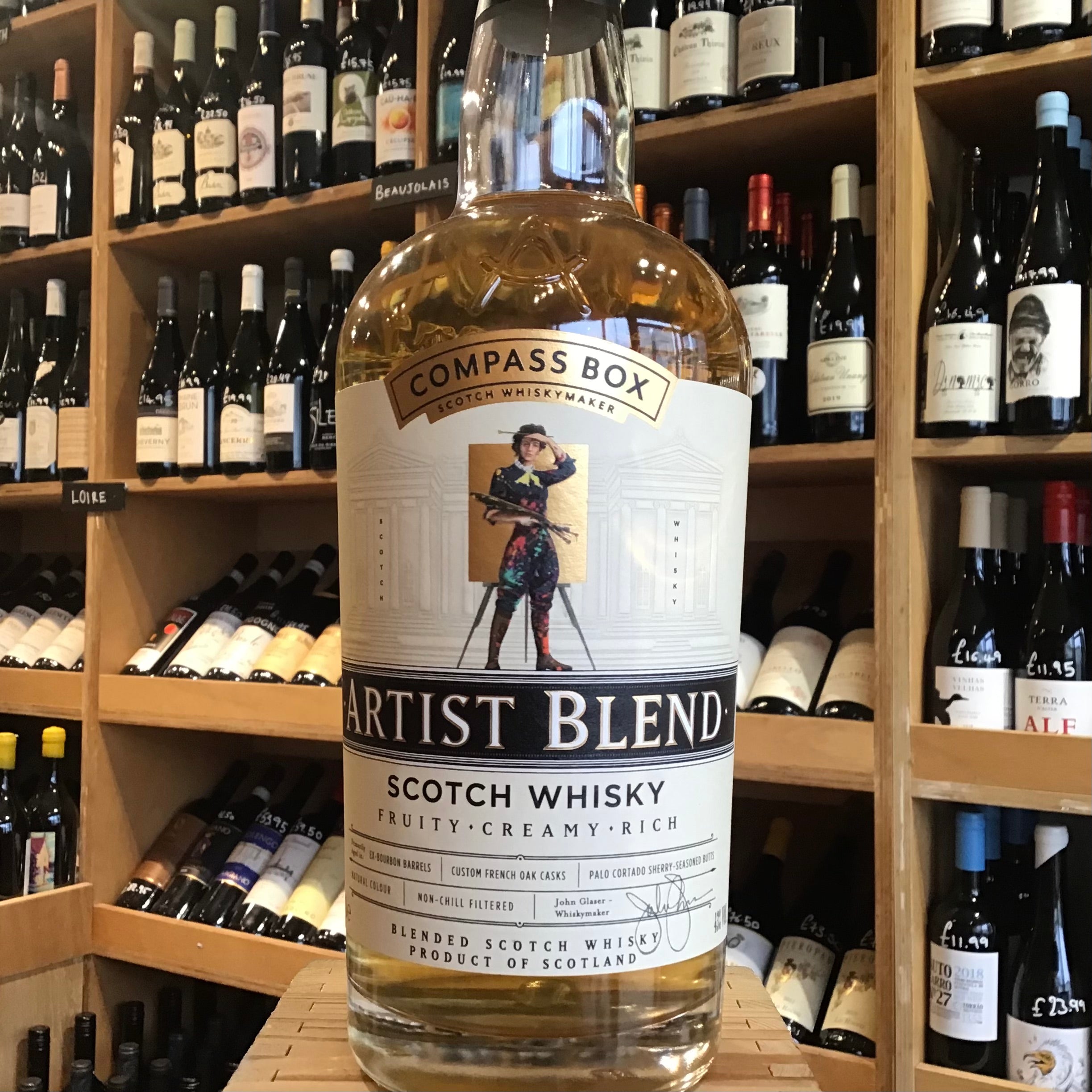 compass box great king street artist's blend review