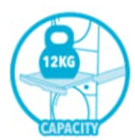 Supports up to 12kg