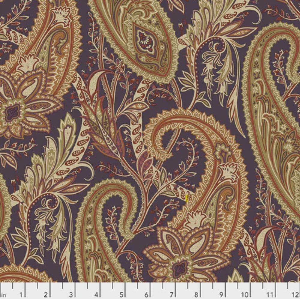 Sanderson - Cashmere Paisley in Spice | Fabric Spark