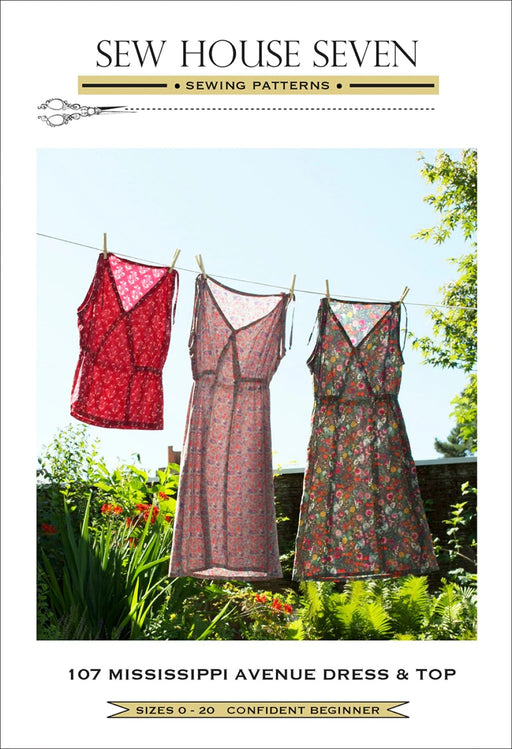 Sew House Seven - The Rose City Halter Dress — Fabric Spark