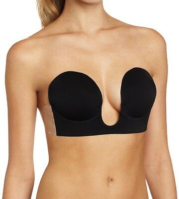 Voluptuous U Plunge Backless Strapless Self Adhesive Bra