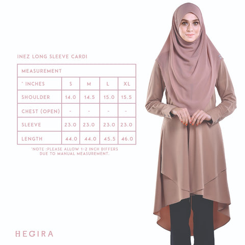 HEGIRA | SIZE MEASUREMENT INEZ