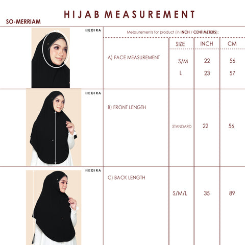 SIZE GUIDE SO-MERRIAM