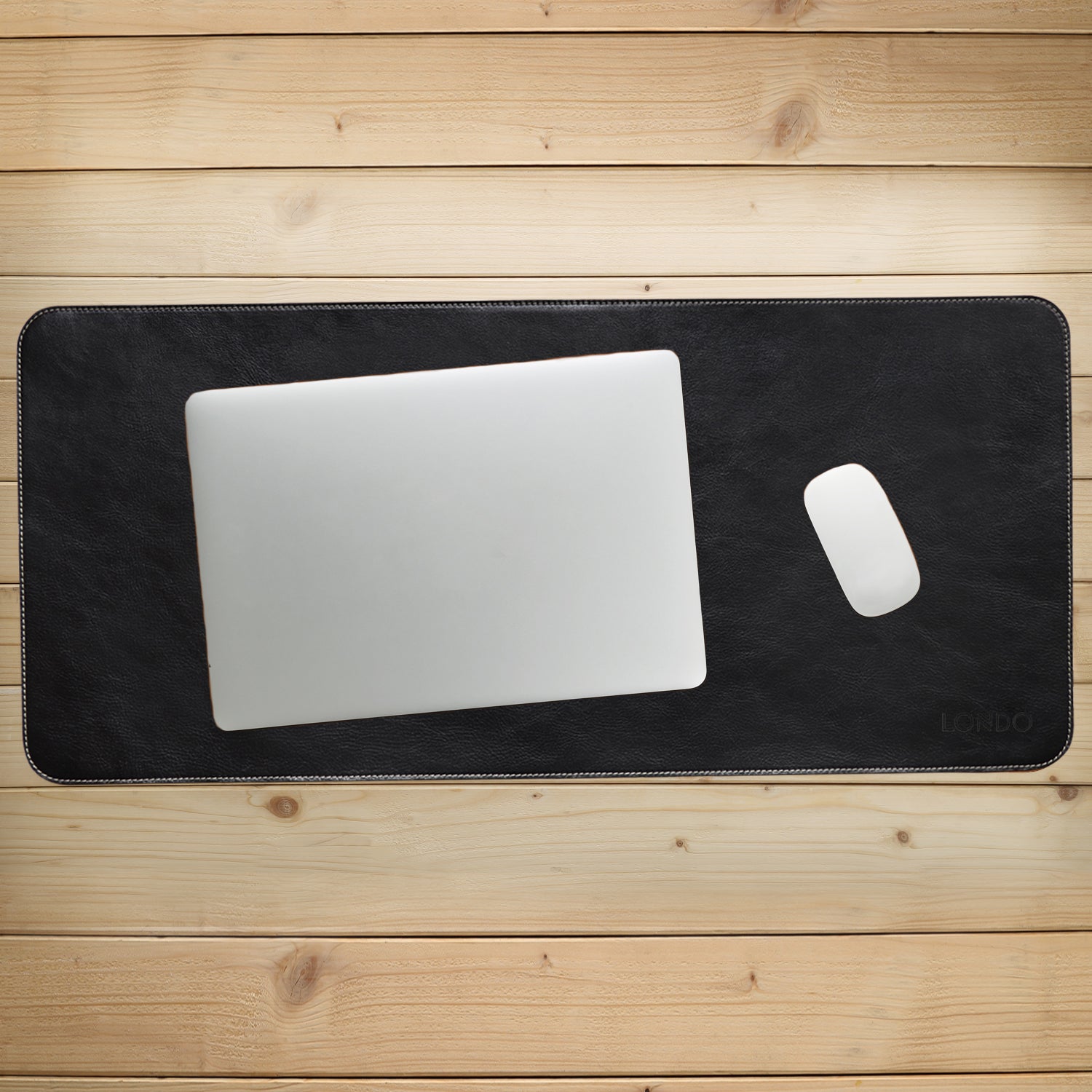 londo leather extended mouse pad