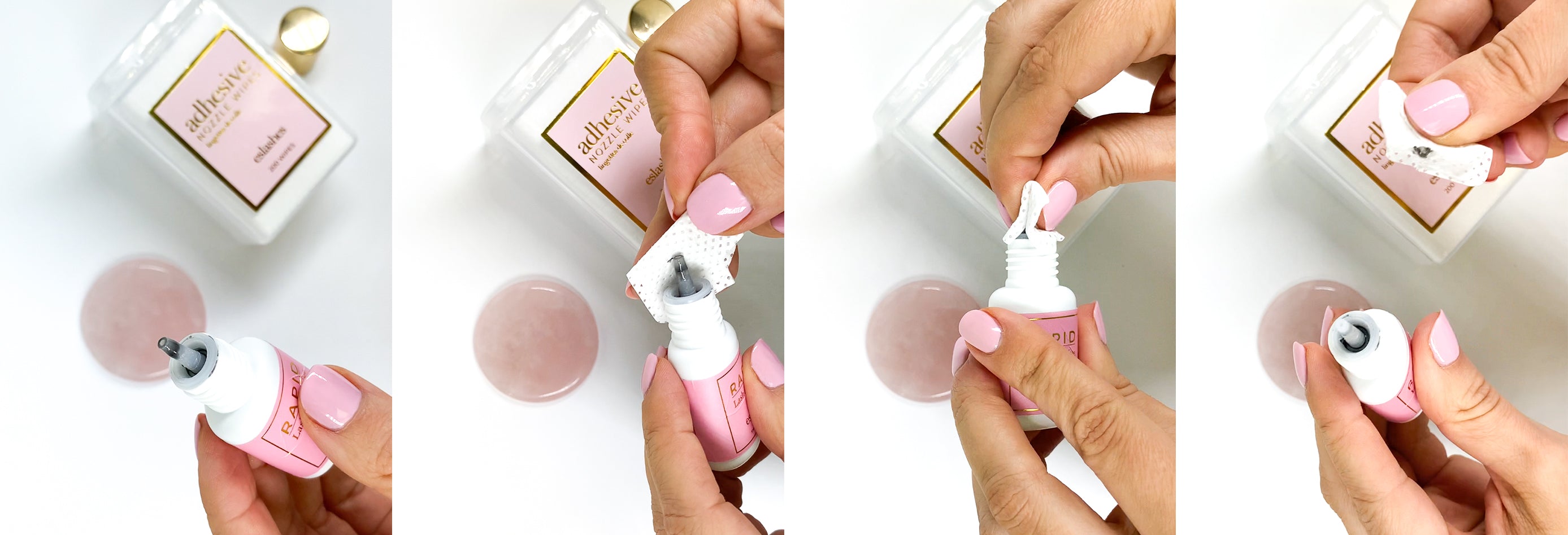 Cleaning Lash Glue Nozzle eslashes