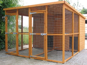 double dog kennel
