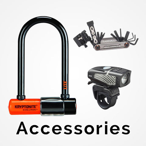 Shop bicycle accessories