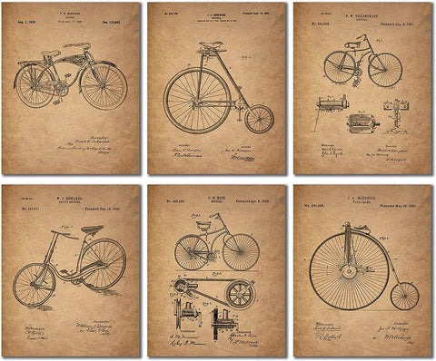 Vintage Bike Schematics