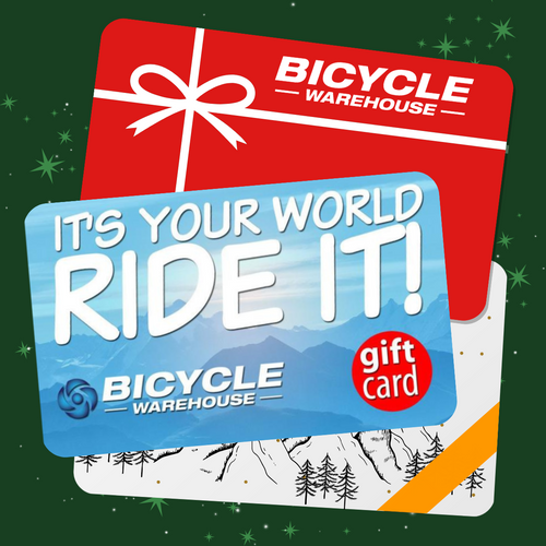 Bicycle Warehouse gift cards