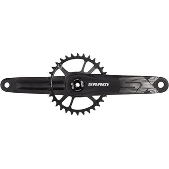 自転車 パーツ SRAM XX1 Eagle Carbon Boost Crankset - 170mm， 12 