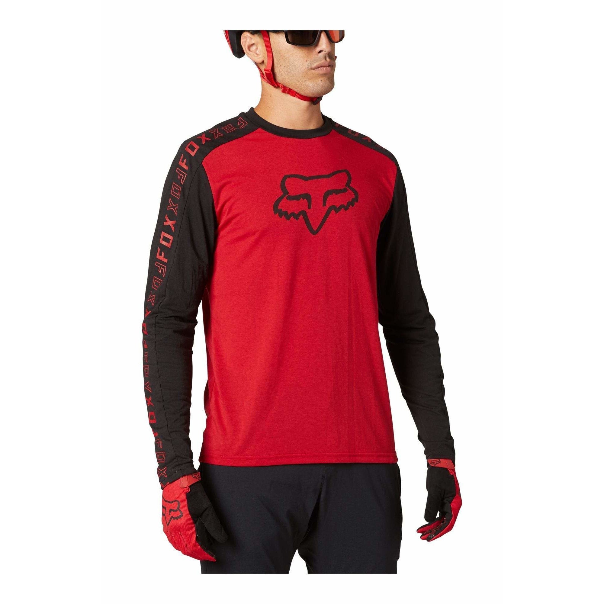 mtb jersey red