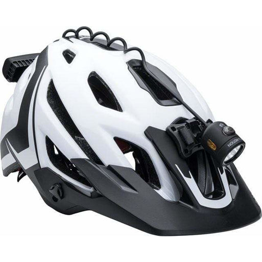 bike helmet with front and rear lights