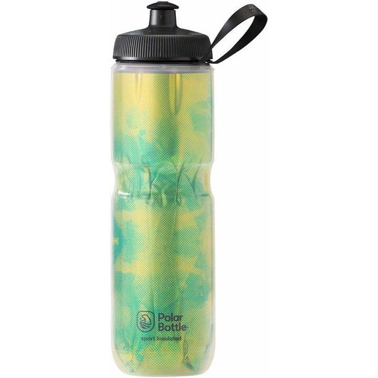 Polar Sport 24oz Insulated Contender Water Bottle - Charcoal/Silver