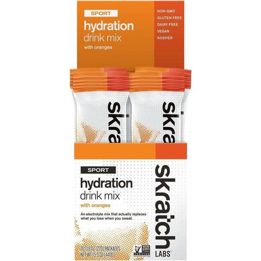 Skratch Labs Hydration Sport Drink Mix Box of 20 - Electra Bikes