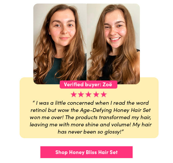 Customer review for Coco and Eve Honey Bliss Hair Set