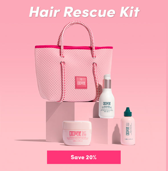 An image showing the Hair Rescue Bundle. Shop now