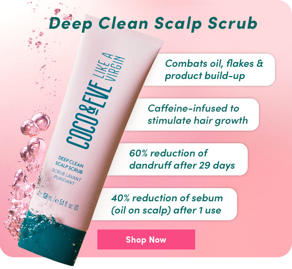 Deep clean scalp scrub