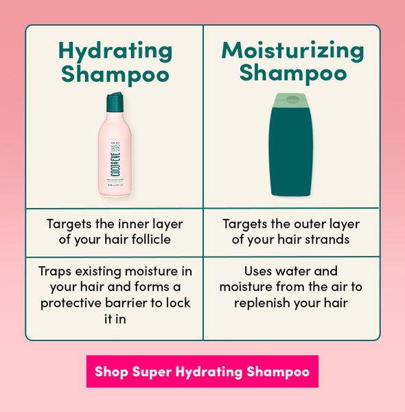 What’s the Difference Between Hydrating and Moisturising Shampoo?