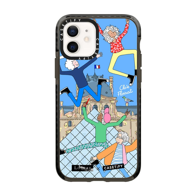 Iphone 12 mini Impact Case - Clo'e Floirat x Casetify x Louvre