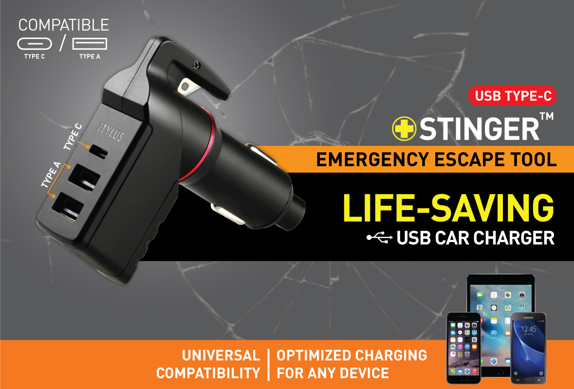 ZTYLUS STINGER EMERGENCY ESCAPE TOOL: A LIFE-SAVING INNOVATION