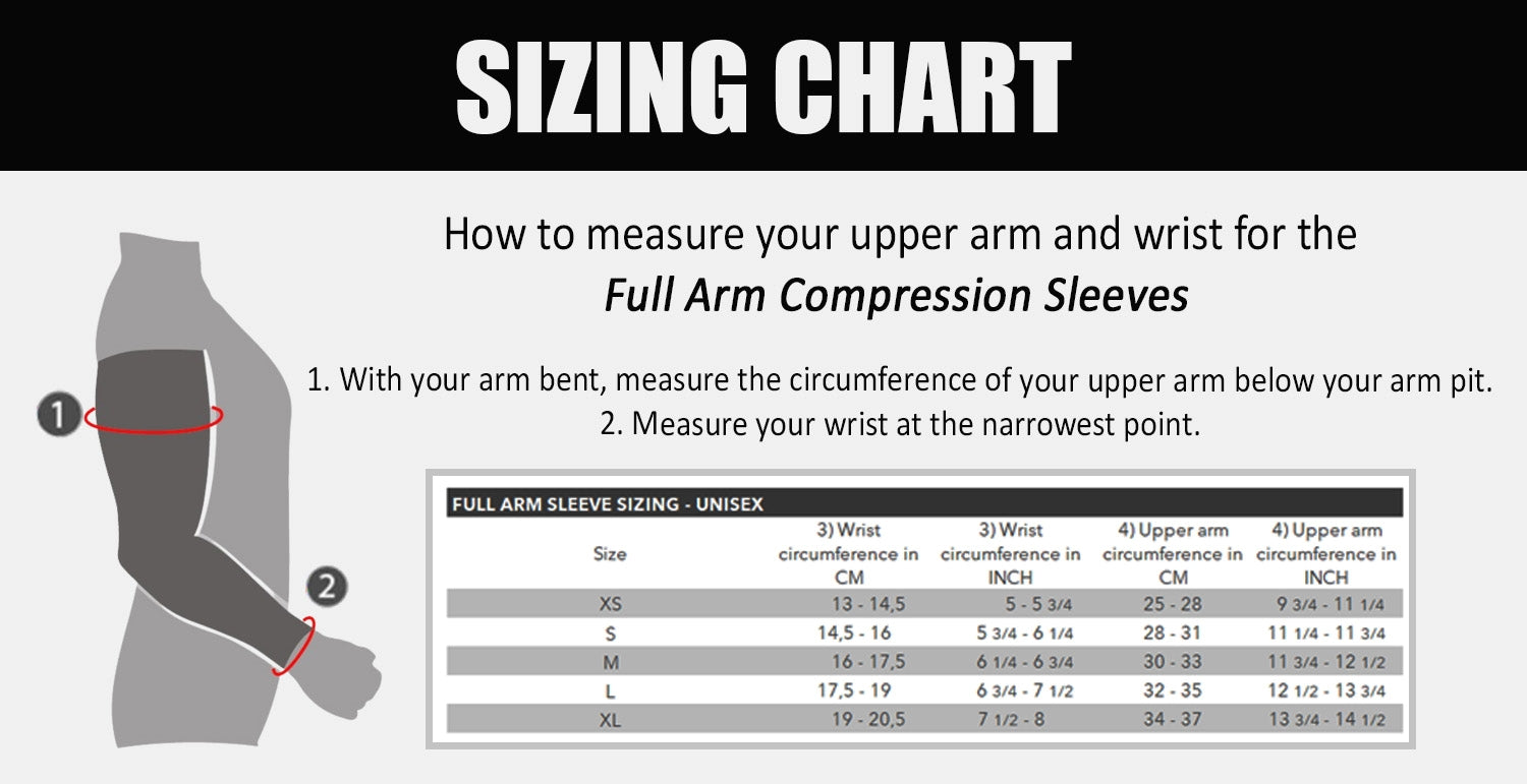 Artefit Compression Full Arm Sleeves - Unisex – Artefit™