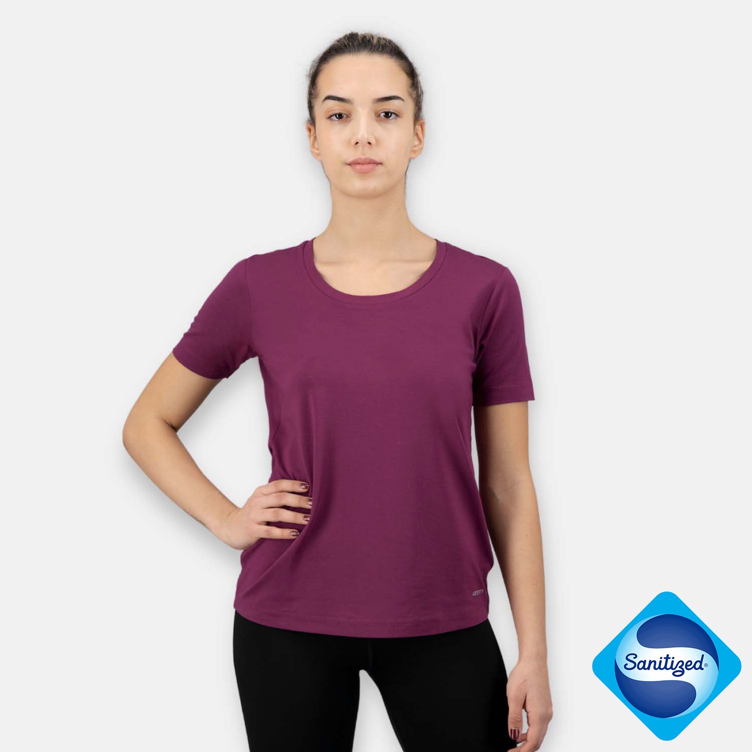 Artefit T-Shirt vrouwen - Shirt voor Vrouwen - Regular Fit - Purple - L