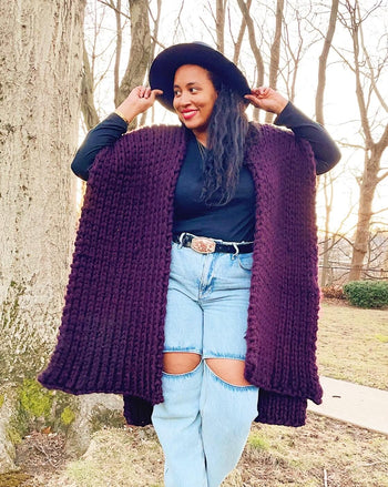 Budgetyarn Kids Poncho Crochet Kit 