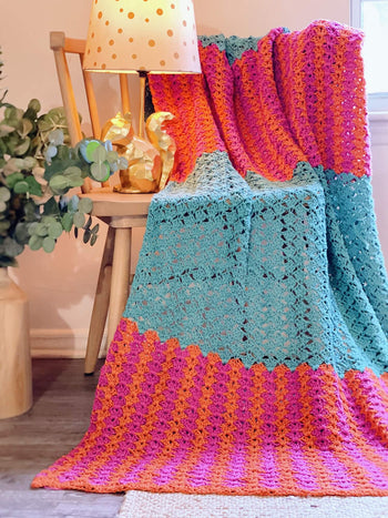 Crochet Kit - One Weekend Blanket – Lion Brand Yarn