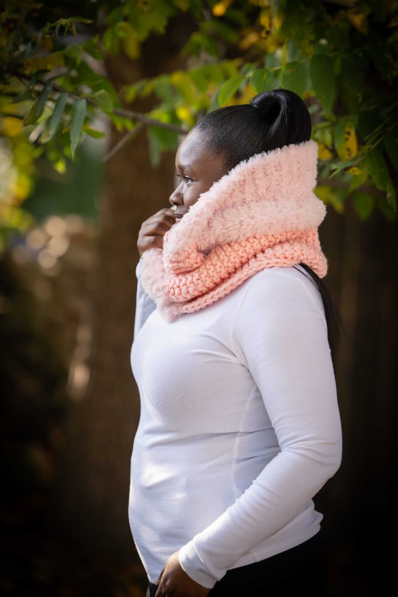 Image of Knit Kit - Luxe Infinity Scarf