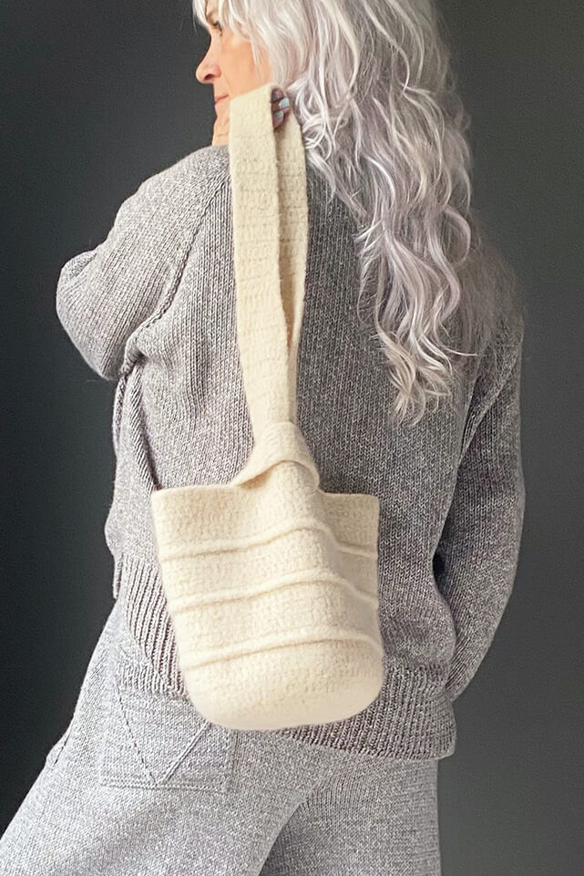 Image of Crochet Kit - The Crochet Felt Bag