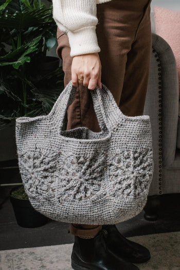 Crocheted Market Bag Kit with Creative Linen by Rowan – Yarn Store