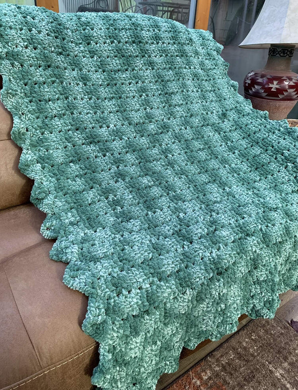 Crochet Kit - Serene Tides Baby Blanket – Lion Brand Yarn