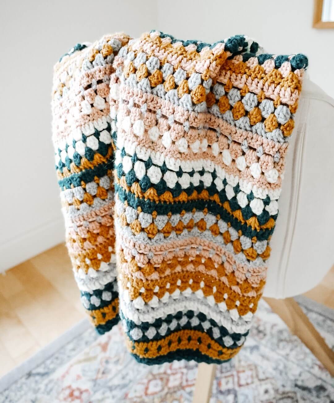 Image of Crochet Kit - Riverbed Blanket