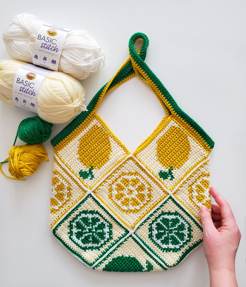 Image of Crochet Kit - Citrus Crush Bag