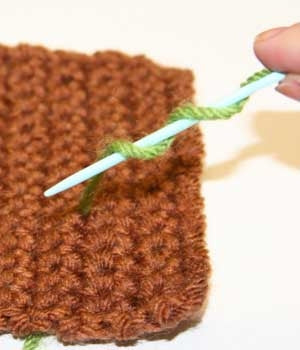 How to French Knot Step 2