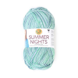 Summer Nights Yarn on white background