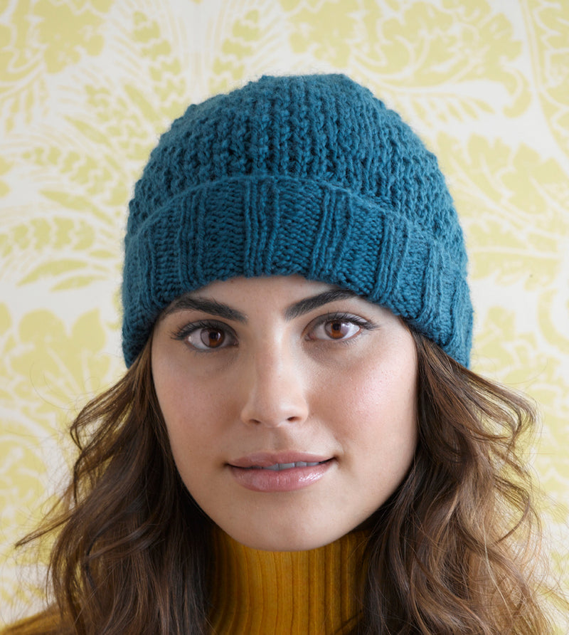 Bette Hat Pattern (Knit) – Lion Brand Yarn
