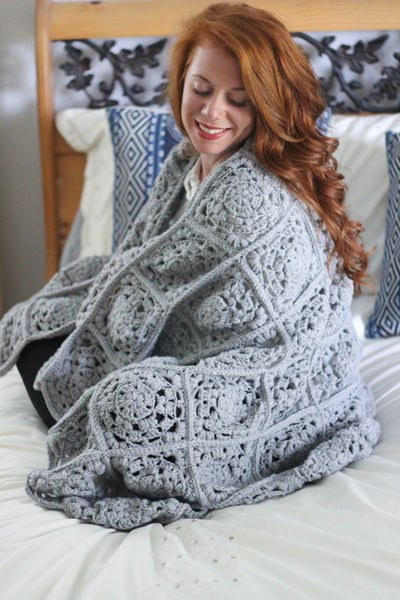 Crochet Kit - Vintage Heirloom Blanket