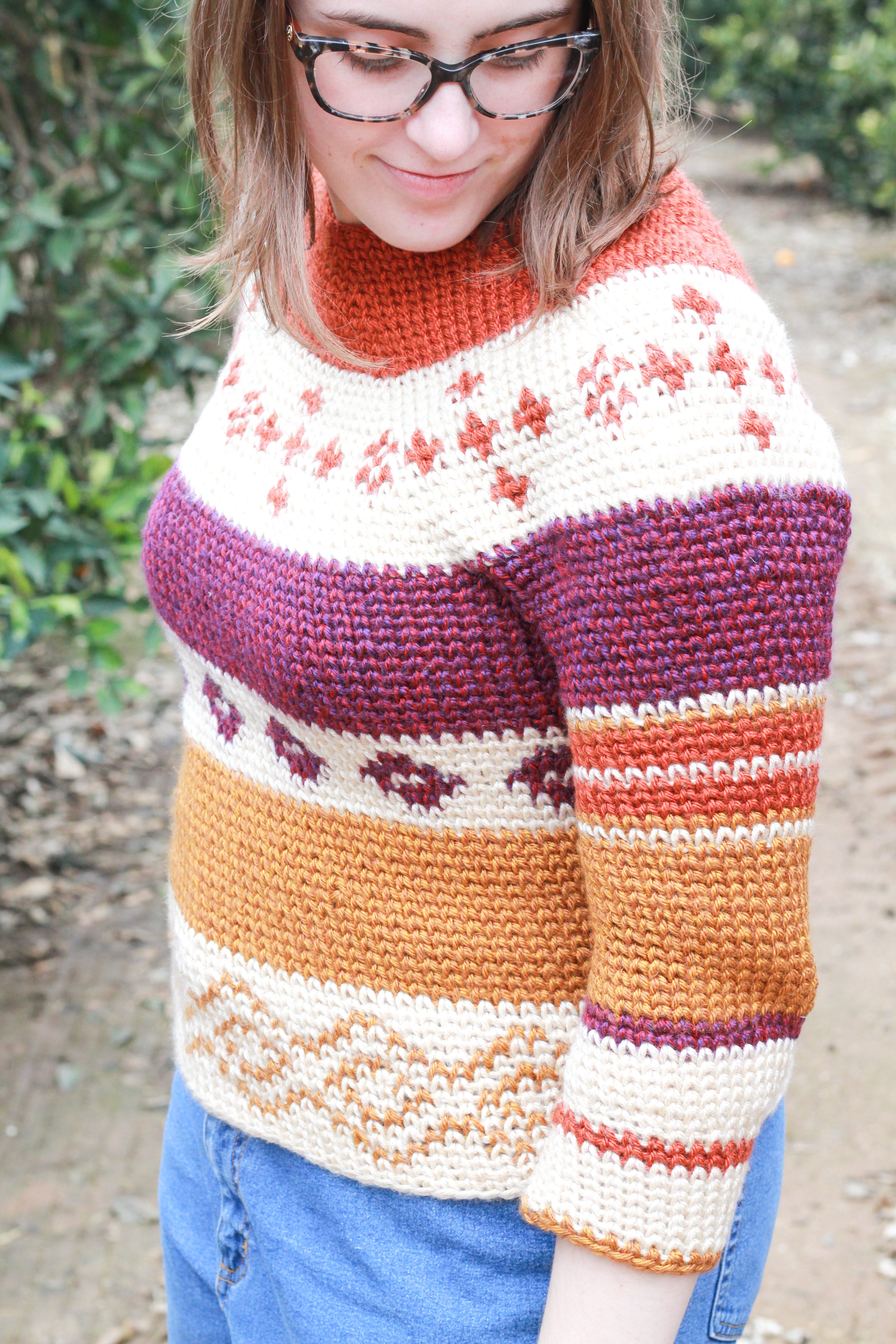 Image of Crochet Kit - My Beginner Colorwork Sweater