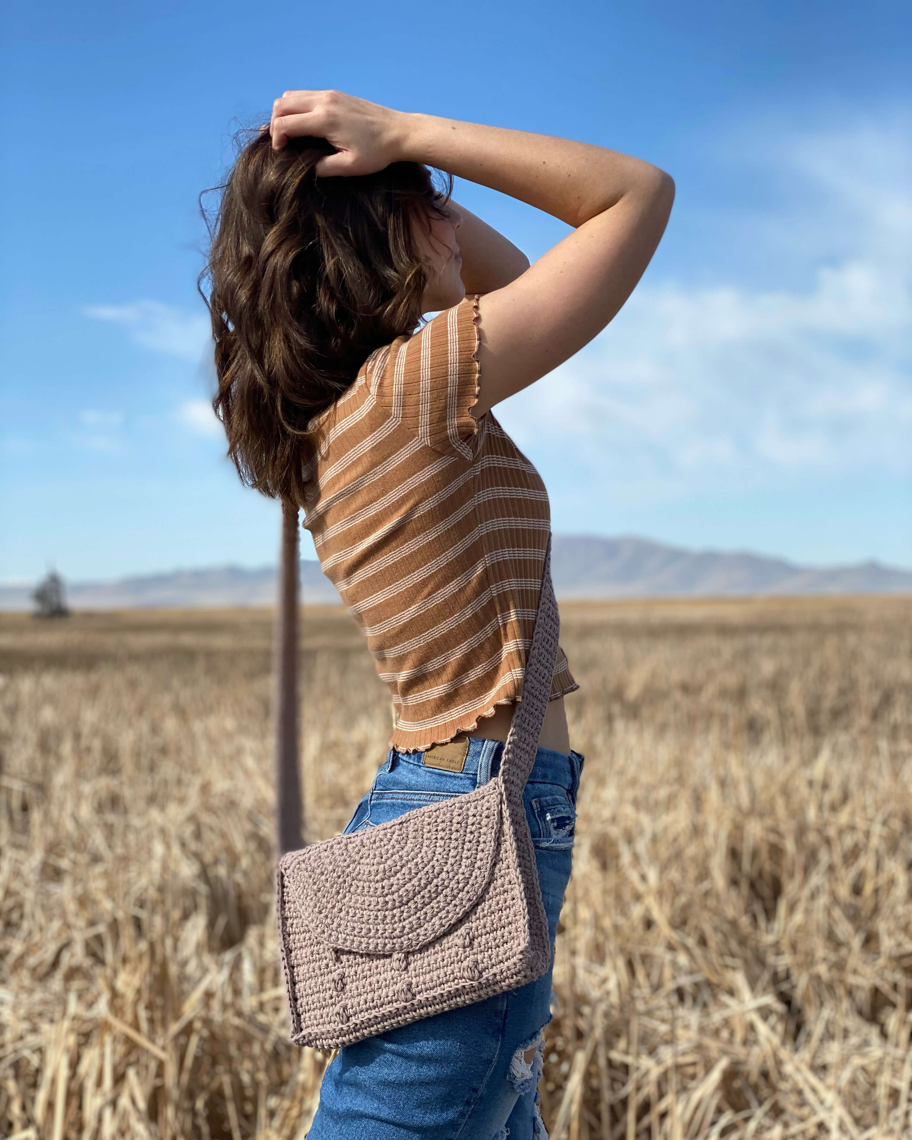 Image of Crochet Kit - The Whimsy Satchel