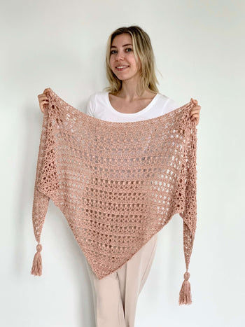 My first wearable! Used lion brand scarfie yarn in eggplant/taupe and  pattern is Poncho Vest by Wilma Westenberg : r/crochet