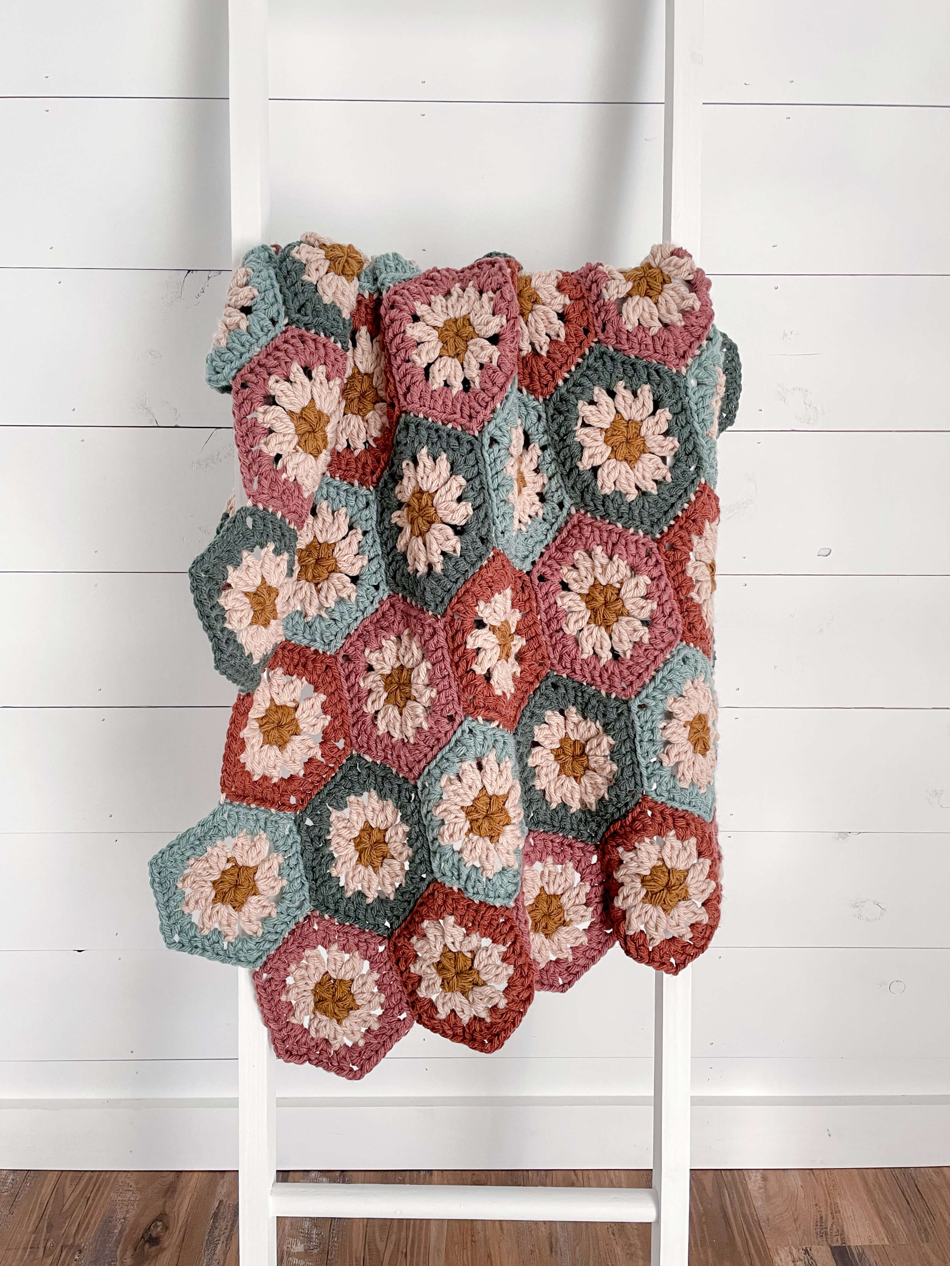 Image of Crochet Kit - Harvest Hexi Quilt