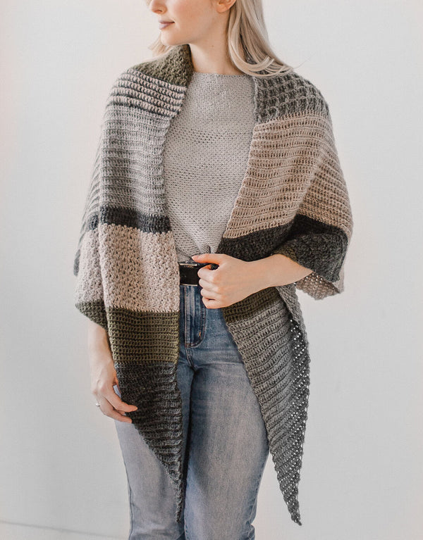 Quail Ridge Poncho Knitting Pattern – Knits 'N Knots Winnipeg