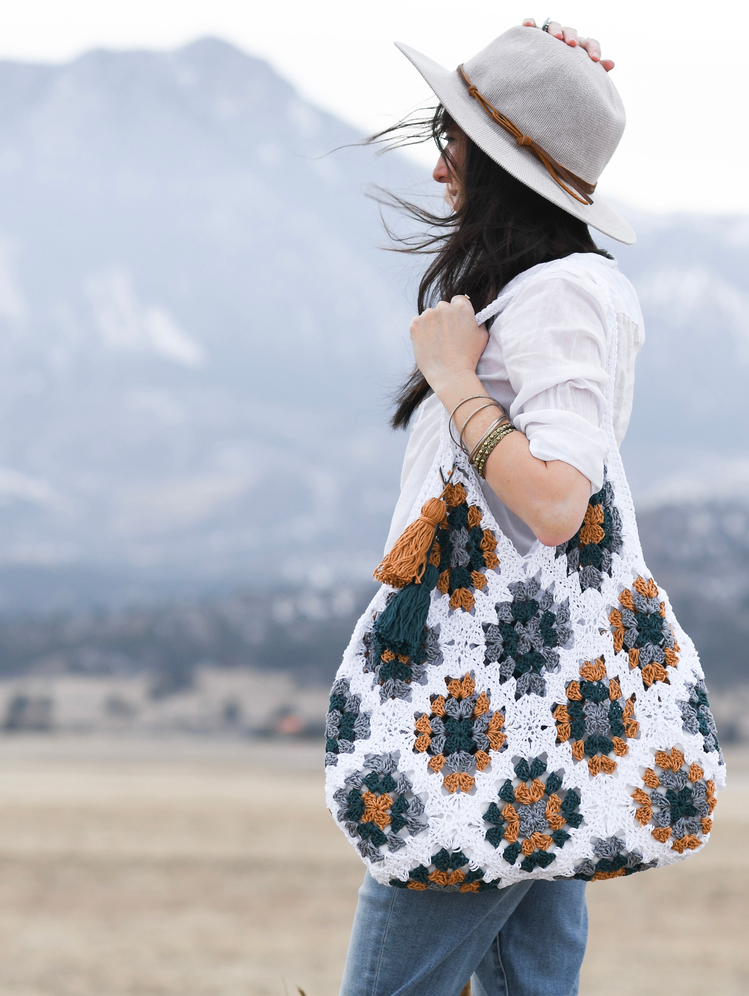 Image of Crochet Kit - Magnolia Tote Bag