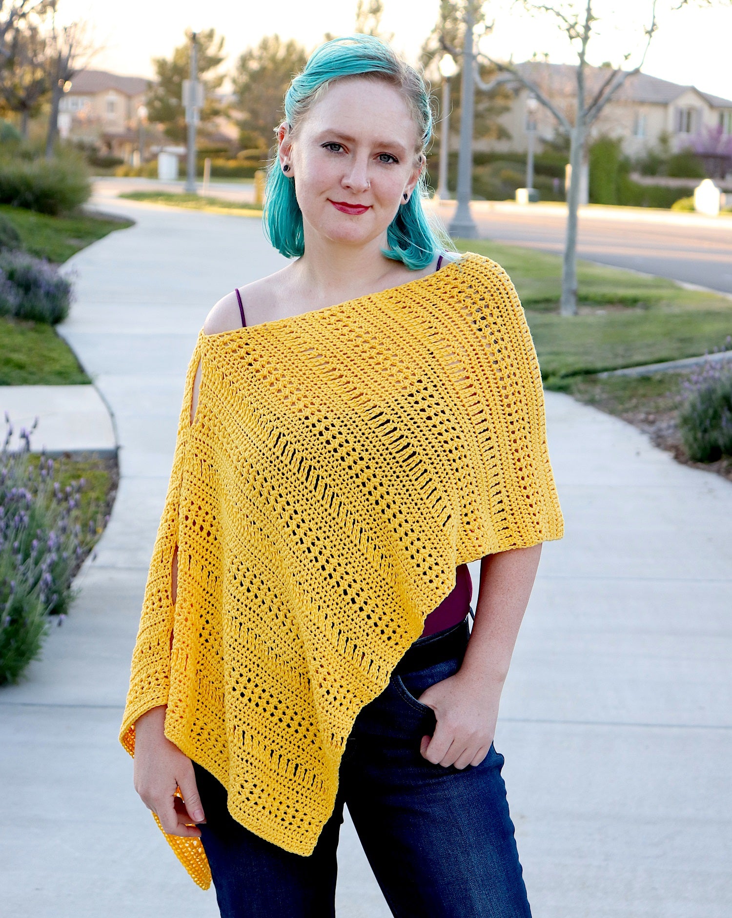 Image of Crochet Kit - Stephanie Poncho